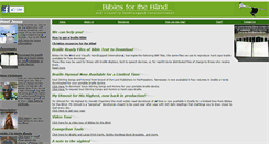 Desktop Screenshot of biblesfortheblind.org